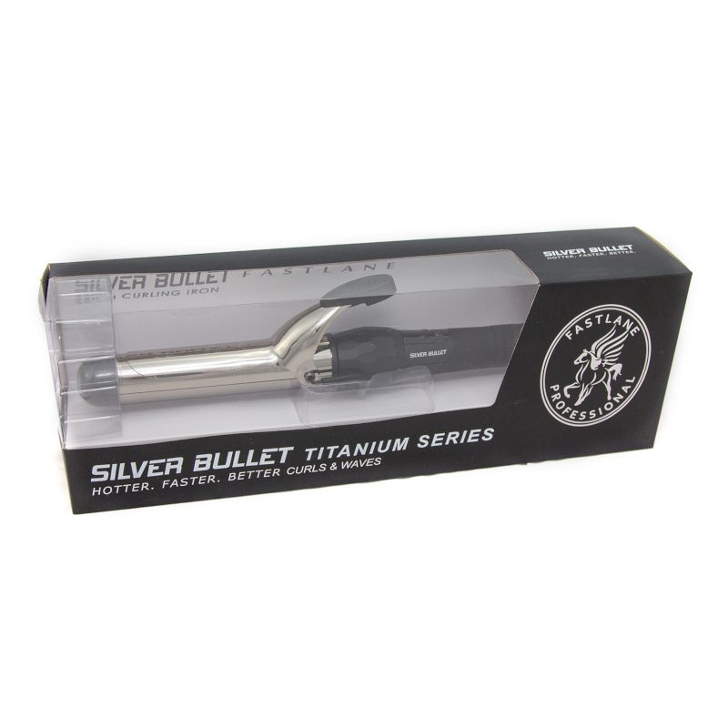 silver bullet curling iron