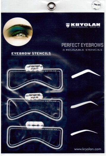 Kryolan Eyebrow Stencil 2