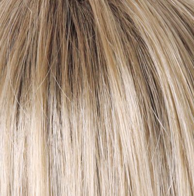 26GR A Blend of platinum, caramel and wheat with a shadow root