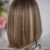 Mindy - Cool natural brown with bold golden highlights and shadow root