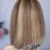 Coffee - Light Brown with caramel and clean blonde highlights and shadow root